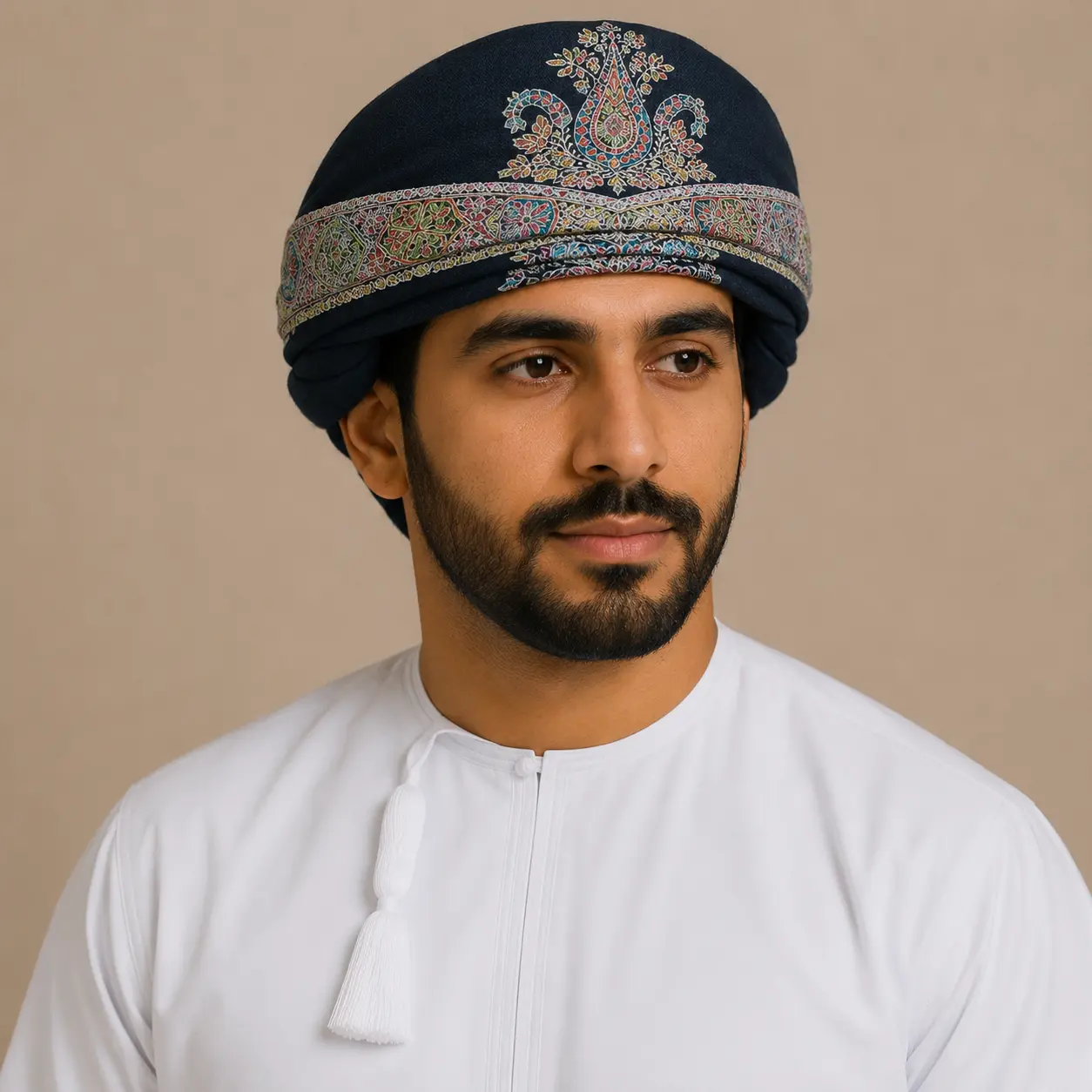 ١٠٠٪ باشمينا سوبر، فاخر جدًا، مُصَرّ (كشميري مصنوع يدويًا)
