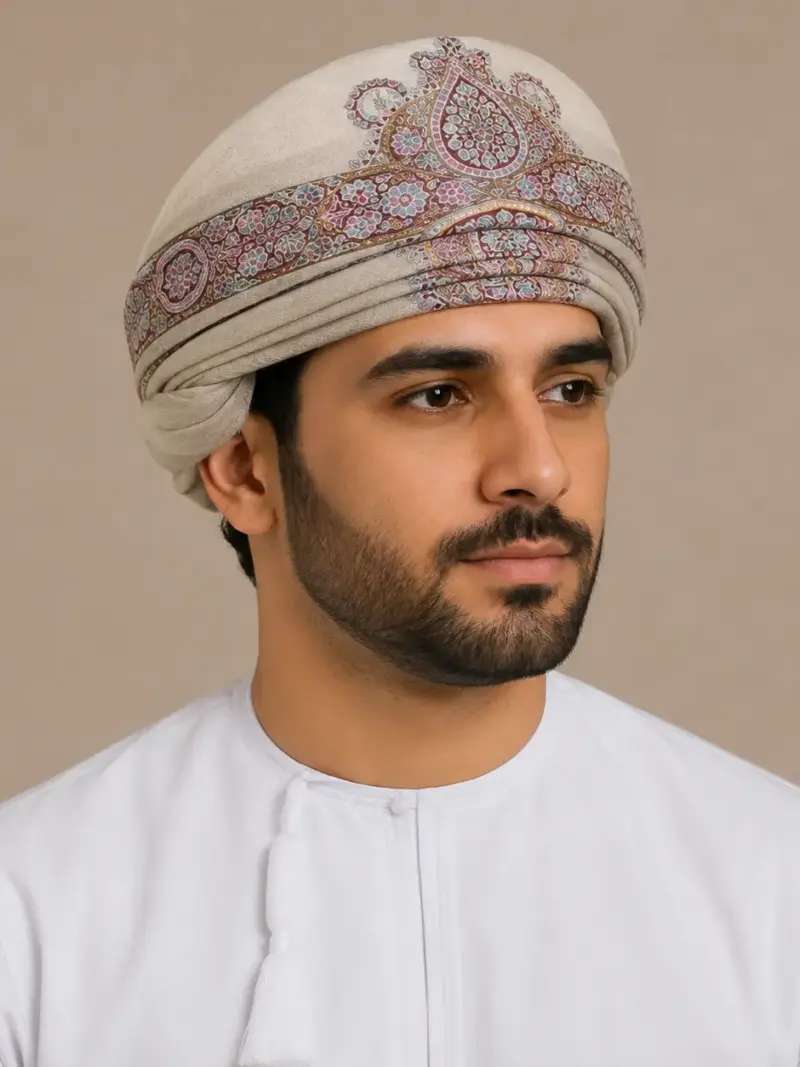 ١٠٠٪ باشمينا سوبر، فاخر جدًا، مُصَرّ (كشميري مصنوع يدويًا)